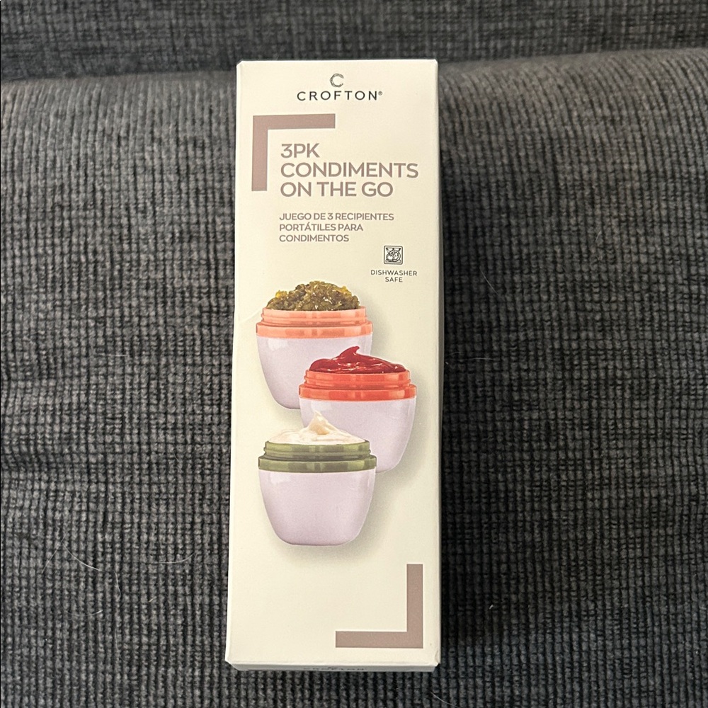 Crofton Portable Condiment Set